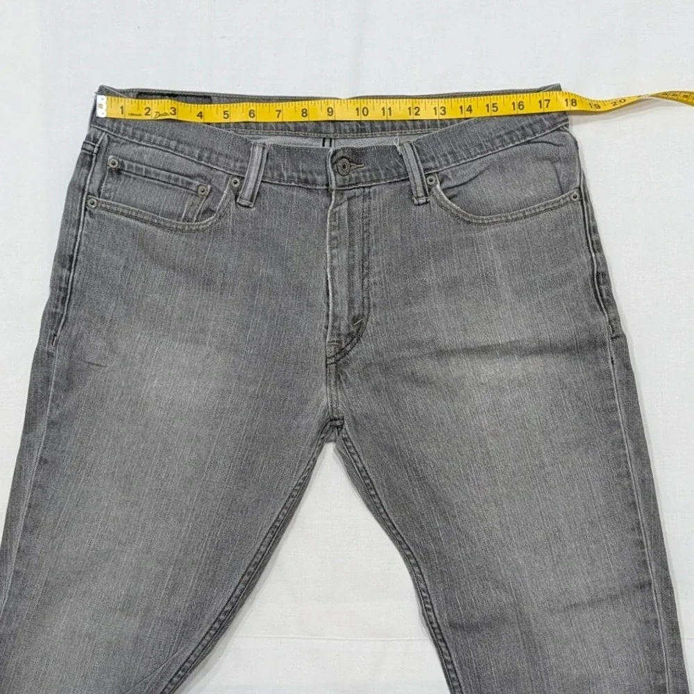Levi's 511 Slim Fit Grey Denim Jeans Men's W36 L30
